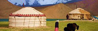 Usbekistan - in Jurten (oder Hotels) übernachten Usbekistan Schlafen in Jurten / oder Hotels